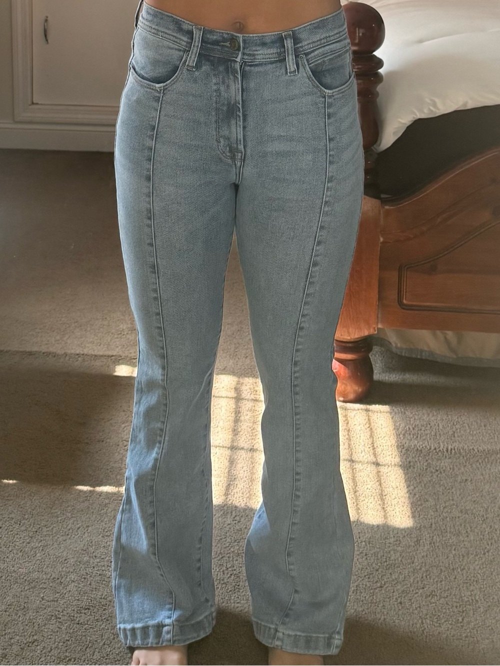 Kenzie High rise flare jeans